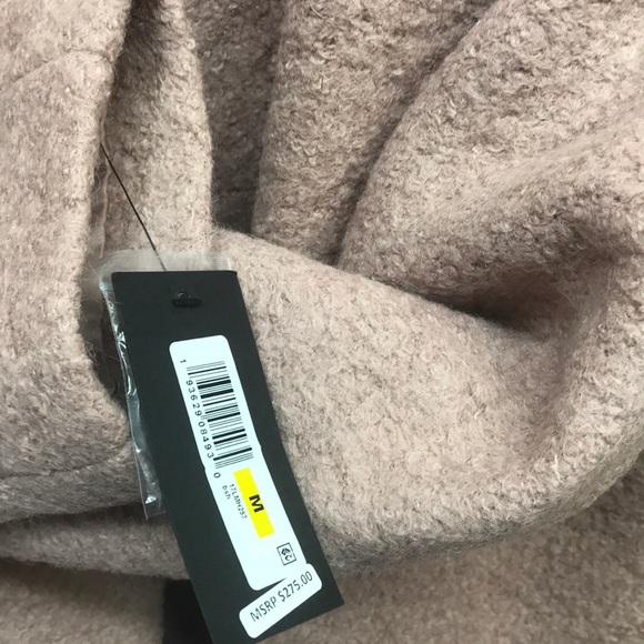 NWT,Kenneth Cole Wool Blend Bouclé Coat,blush - Picture 15 of 16